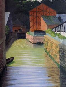 Part of the Town of Pont-Audemer