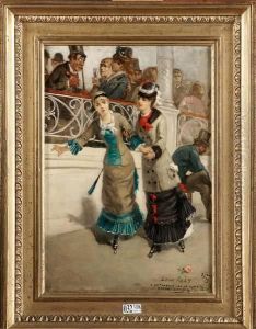 A La Tombola De La Societe Francaise De Bienfaisance