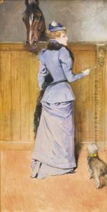 A Sportlady by Leon Abry