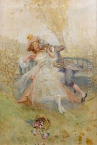 Les Amoureux Sur Un Banc