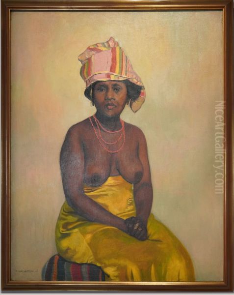 African Woman 1910 - view 1
