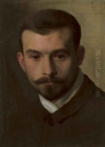 Felix Jasinski, 1887 by Felix Edouard Vallotton