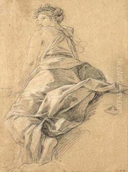Figure Feminine Plafonnante - view 1