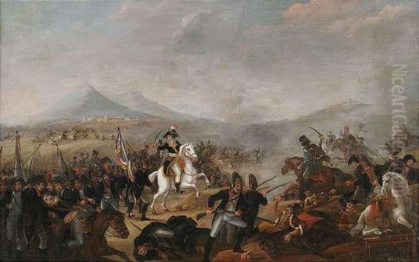 Napoleon In The Battle Of Marengo. - view 1