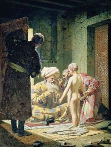 Sale of a Child Slave, 1871-72 by Vasili Vasilyevich Vereshchagin