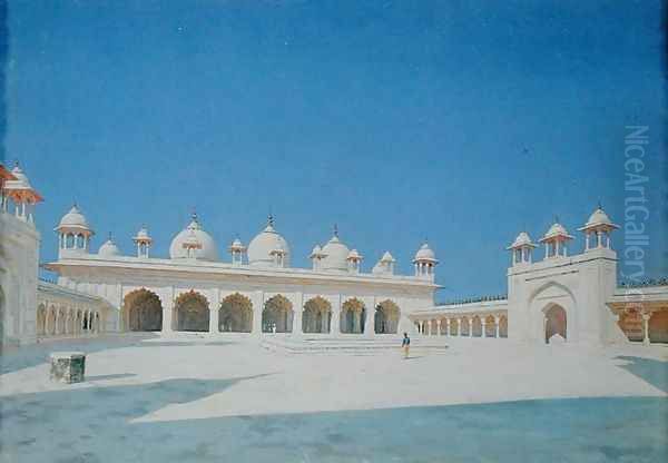 Moti Masjid, Agra, 1874-1876 - view 1