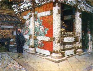 The Shinto Temple at Nikko, Japan, 1903 by Vasili Vasilyevich Vereshchagin