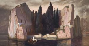 L'ile De La Mort by Arnold Bocklin