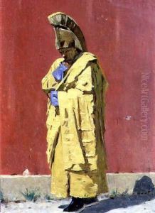 A Kalmyk Lama, 1873 by Vasili Vasilyevich Vereshchagin