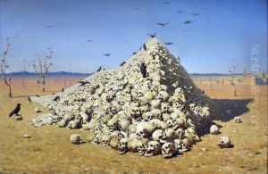 An Allegory of the 1871 War, 1871 by Vasili Vasilyevich Vereshchagin