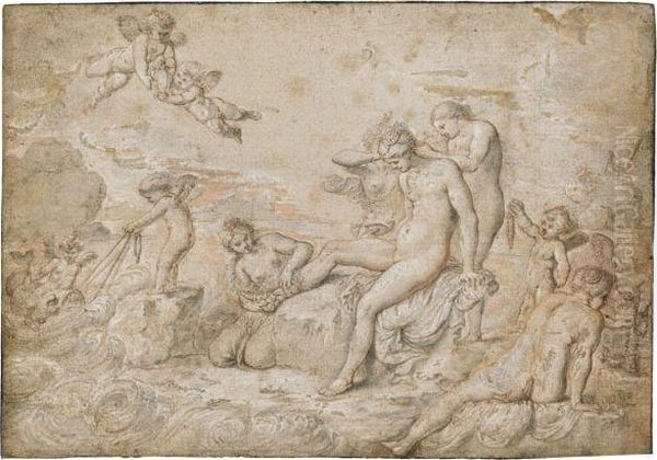 Thetis Attended By Nereids - view 1