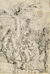 L'adoration Des Mages by Pierre Brebiette