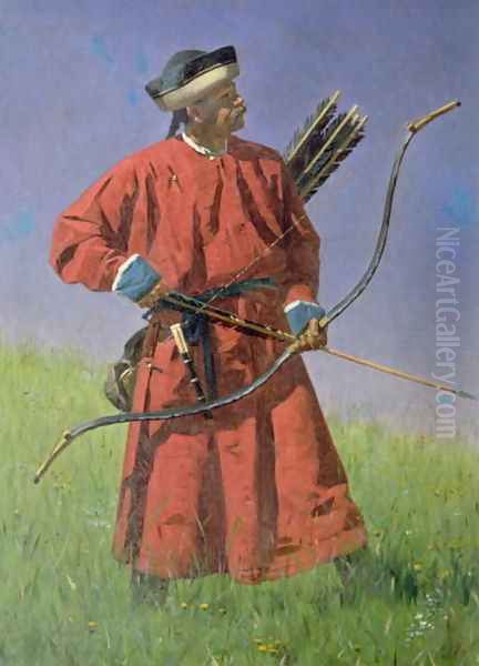 Bokharan Soldier (Sarbaz), 1873 - view 1