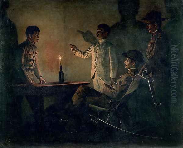 Interrogation of a deserter - view 1