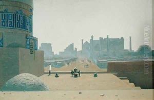 Main Street in Samarkand, Early Morning, 1869-70 by Vasili Vasilyevich Vereshchagin