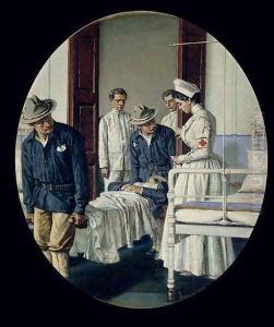 In a military Hospital by Vasili Vasilyevich Vereshchagin