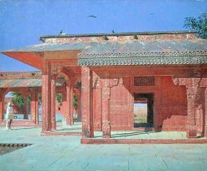 Yard in the Palace Harem, 1870s