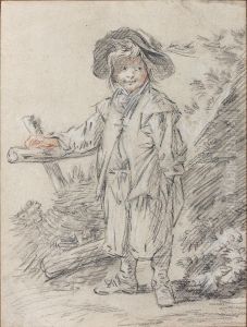 Enfant Au Chapeau by Jerome Francois Chantereau