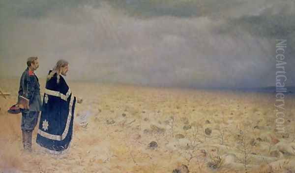 The Vanquished. Requiem for the Dead, 1878-79 - view 1