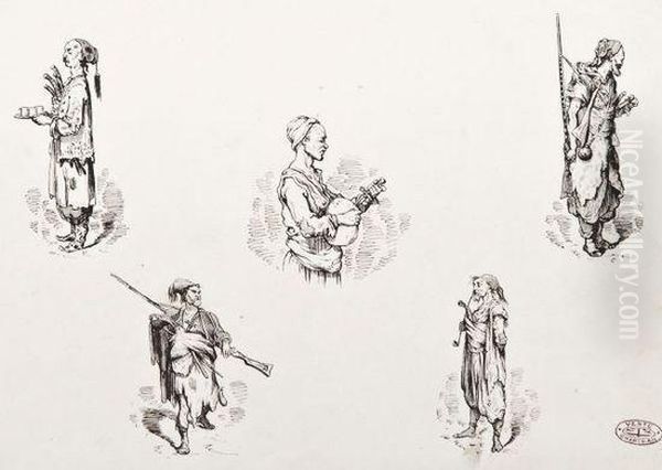 Arab Figure Studies - view 1