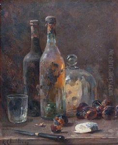 Nature Morte Aux Chataignes by Rene Louis Chretien