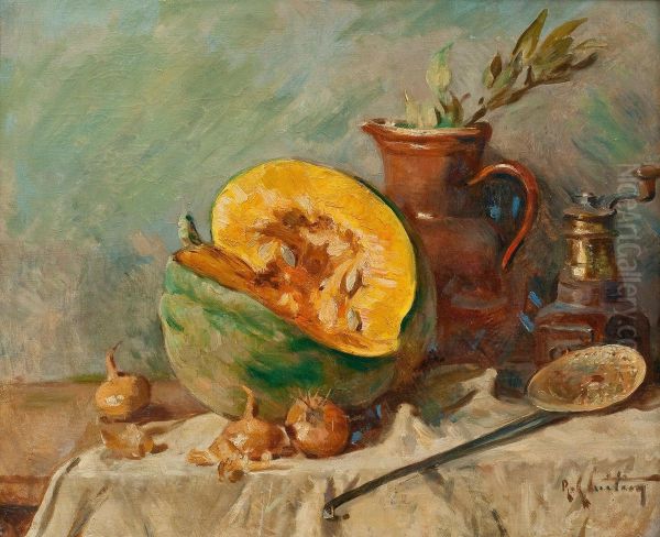 Nature Morte With A Melon - view 1