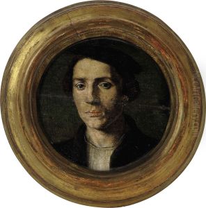 Portrait Of A Gentleman Wearing A Beret