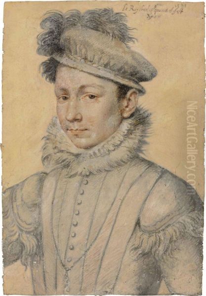 Portrait Of King Charles Ix - view 1