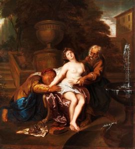Susanna Und Die Beiden Alten by Noel Nicolas Coypel