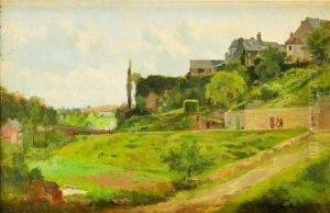Les Vaux De Cernay by Louis Emile Dardoize