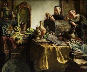In Der Raritatenkammer by Leon Meuter De Brunin