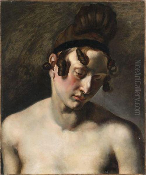 Mademoiselle Rose, Modele De L'atelier De Guerin - view 1