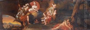 Venus Presenting Aeneas With Armour Forged Byvulcan
