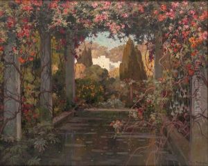 Jardin Fleuri En Afrique Du Nord. thumbnail
