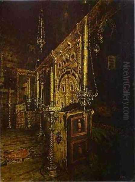 Iconostasis Of The Church Of St John The Evangelist On The Ishna Near Rostov Yaroslavsky 1888 - view 1