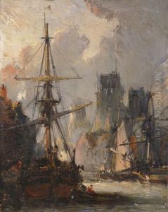 Marine by Eugene Isabey