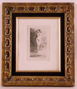 Nude Female by Ignace Henri Jean Fantin-Latour