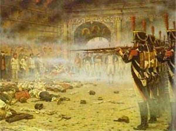 In Defeated Moscow (Arsonists Or Shooting In The Kremlin) 1897-1898 - view 1