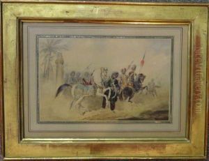 Cavaliers Ottomans by Noel-Dieudonne Finart