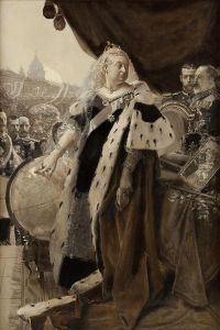 Queen Victoria by Francois Flameng