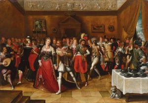 Festlichegesellschaft by Hieronymus II Francken