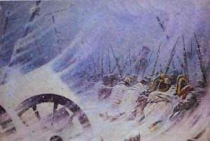 The Night Bivouac Of The Great Army 1896-1897 by Vasili Vasilyevich Vereshchagin