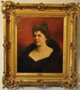 Portrait De Madame Kohler, Epouse Albanel De La Sabliere Portrait De Madame Kohler, Epouse Albanel De La Sabliere