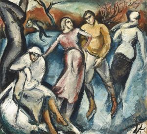 Les Patineurs by Emile-Othon Friesz