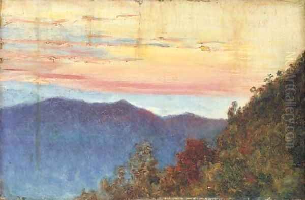 Sunrise in the Himalayas - view 1