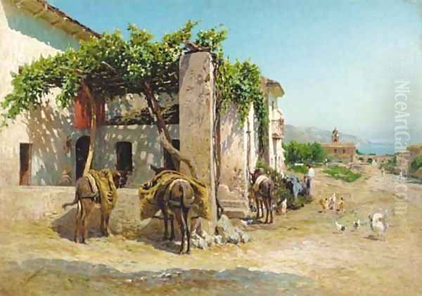 Italian Village by the Coast - view 1