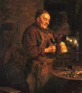 The Evening Meal by Eduard Von Grutzner