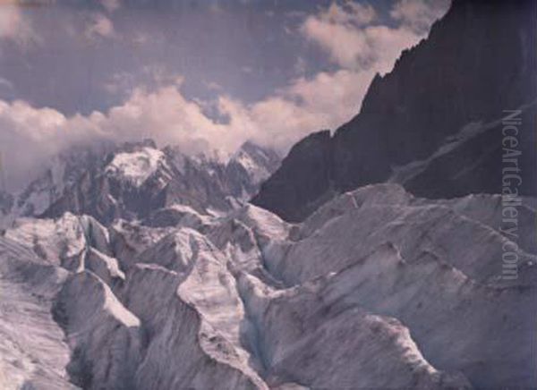 La Mer De Glace, Aout 1911 - view 1
