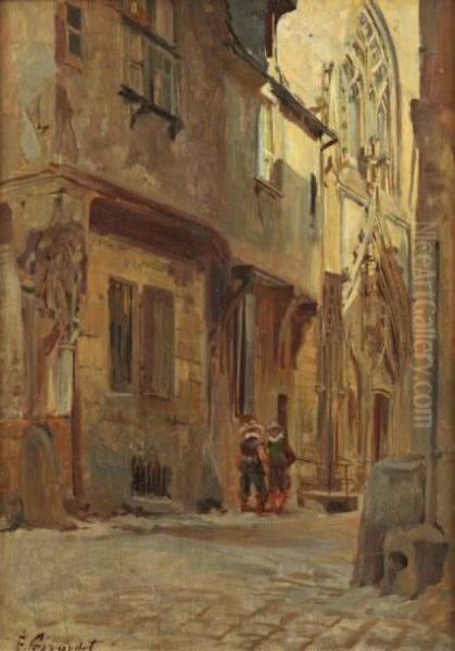Conversation Devant L'eglise - view 1