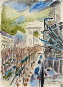 Avenue De La Grande Armee by Walter Gramatte